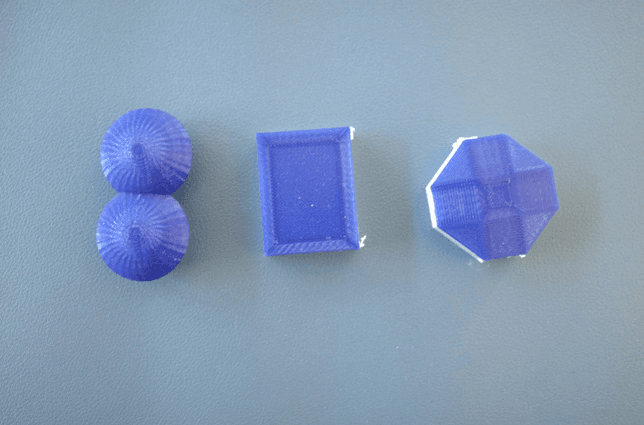 3D-printed and cast silicone form studies